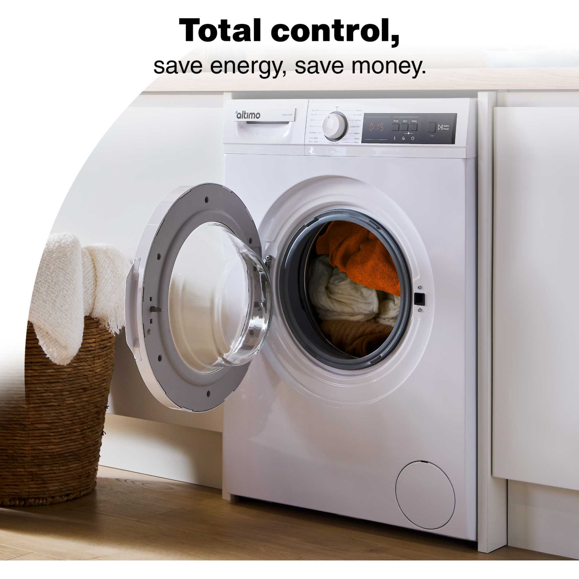 AWM7122W 7kg 1200rpm Washing Machine - White